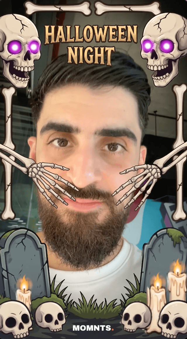 Spooky Scary Skeletons in action